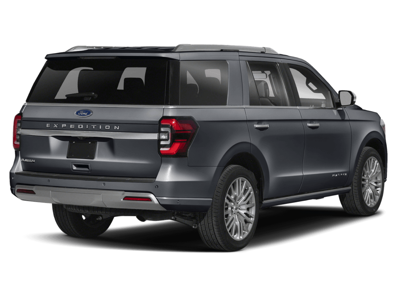 2023 Ford Expedition Platinum - Rear 3/4, facing to the right