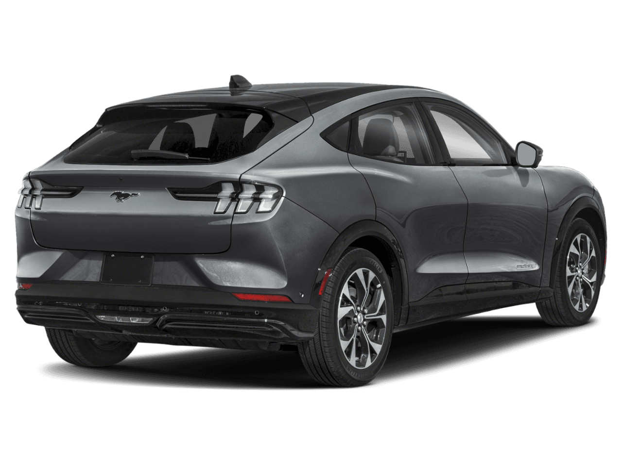 2023 Ford Mustang Mach-E Premium - Rear 3/4, facing to the right