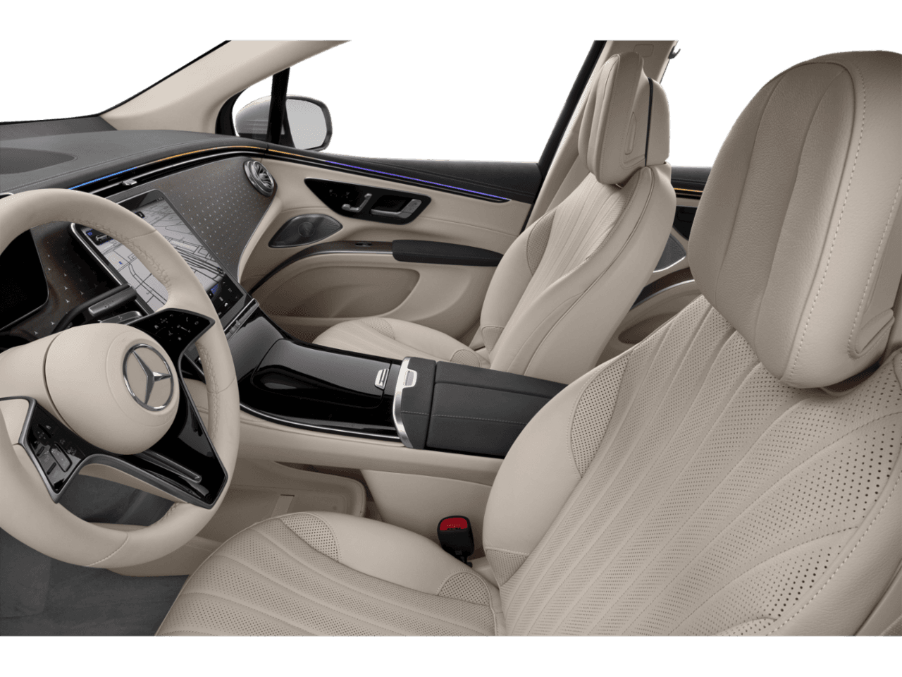 2023 Mercedes-Benz EQS EQS - Interior Driver's Side with Door Open, Front Seat Feature