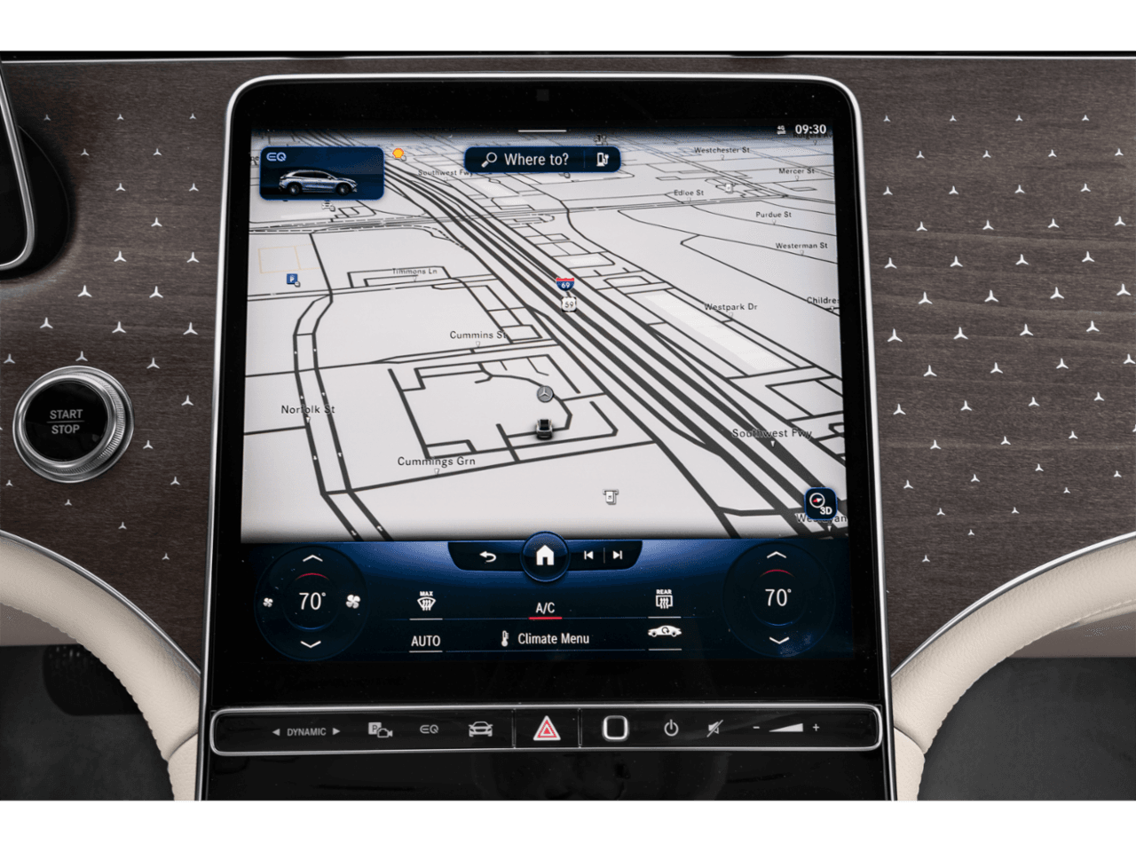 2023 Mercedes-Benz EQS EQS - Interior Navigation System