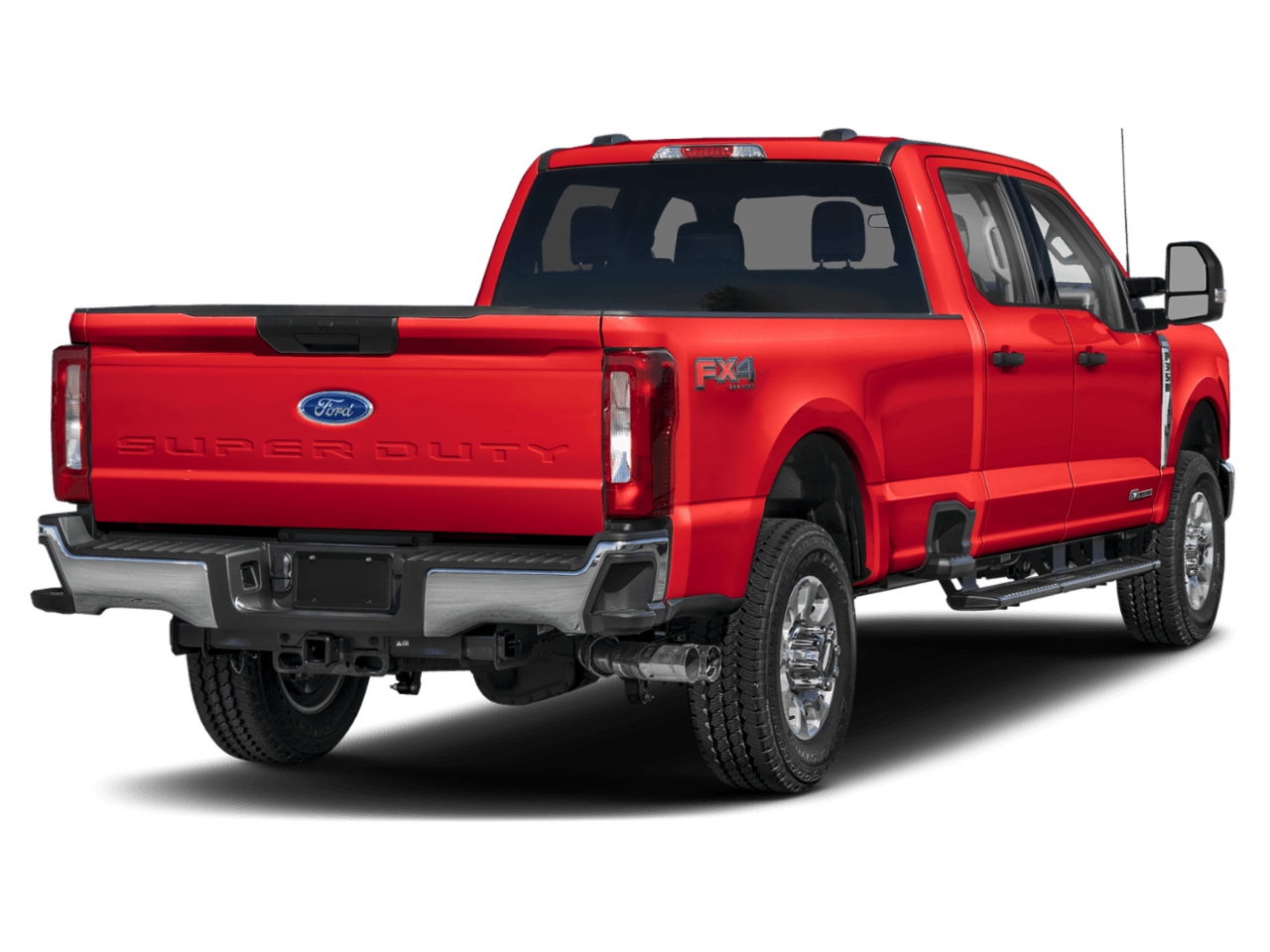 2023 Ford Super Duty F-350 SRW XLT - Rear 3/4, facing to the right