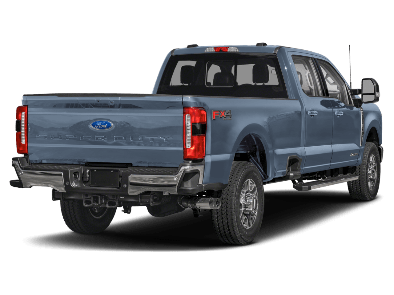 2023 Ford Super Duty F-350 SRW LARIAT - Rear 3/4, facing to the right
