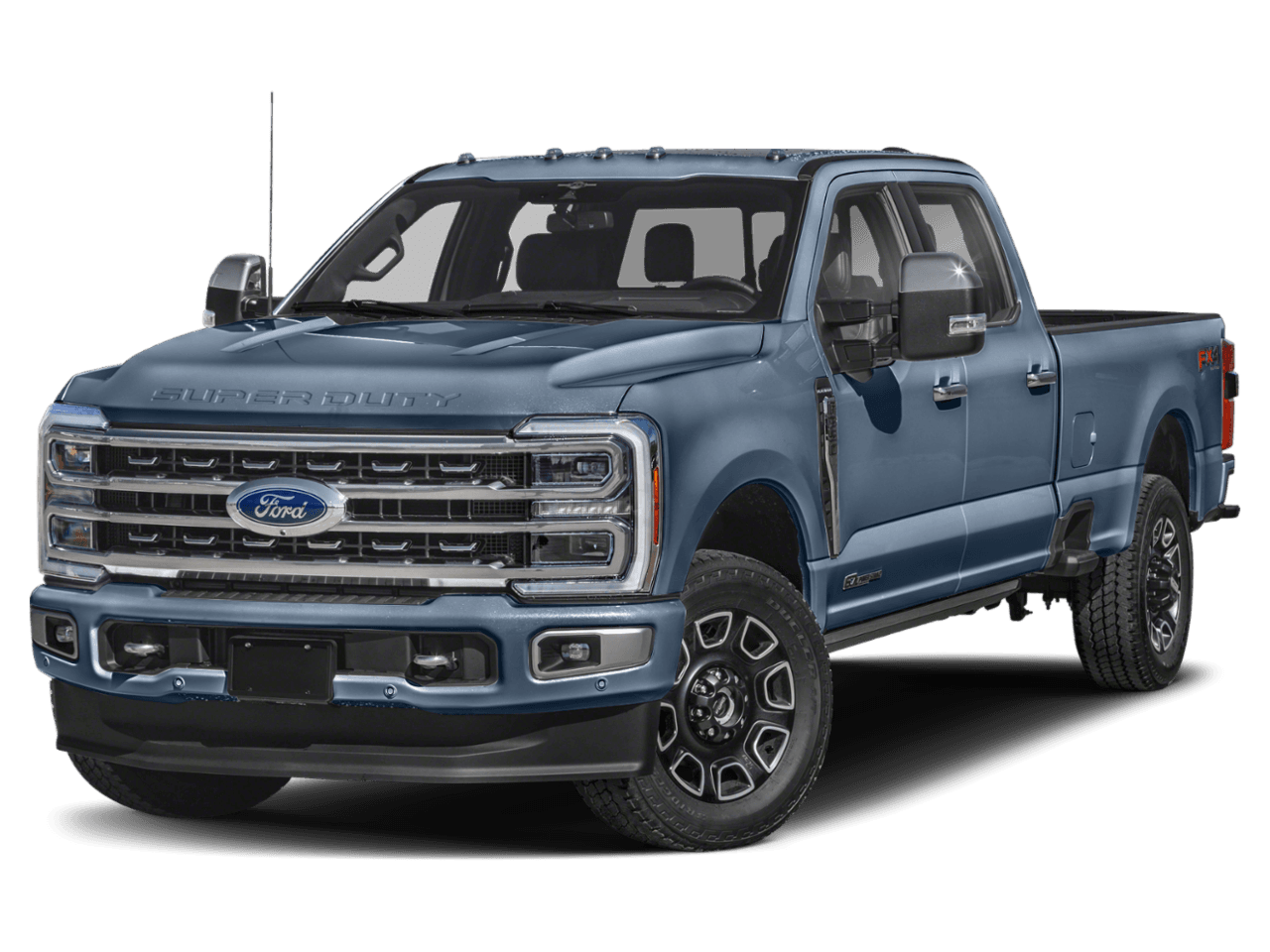 2023 Ford Super Duty F-350 SRW Platinum - Front 3/4, facing to the left