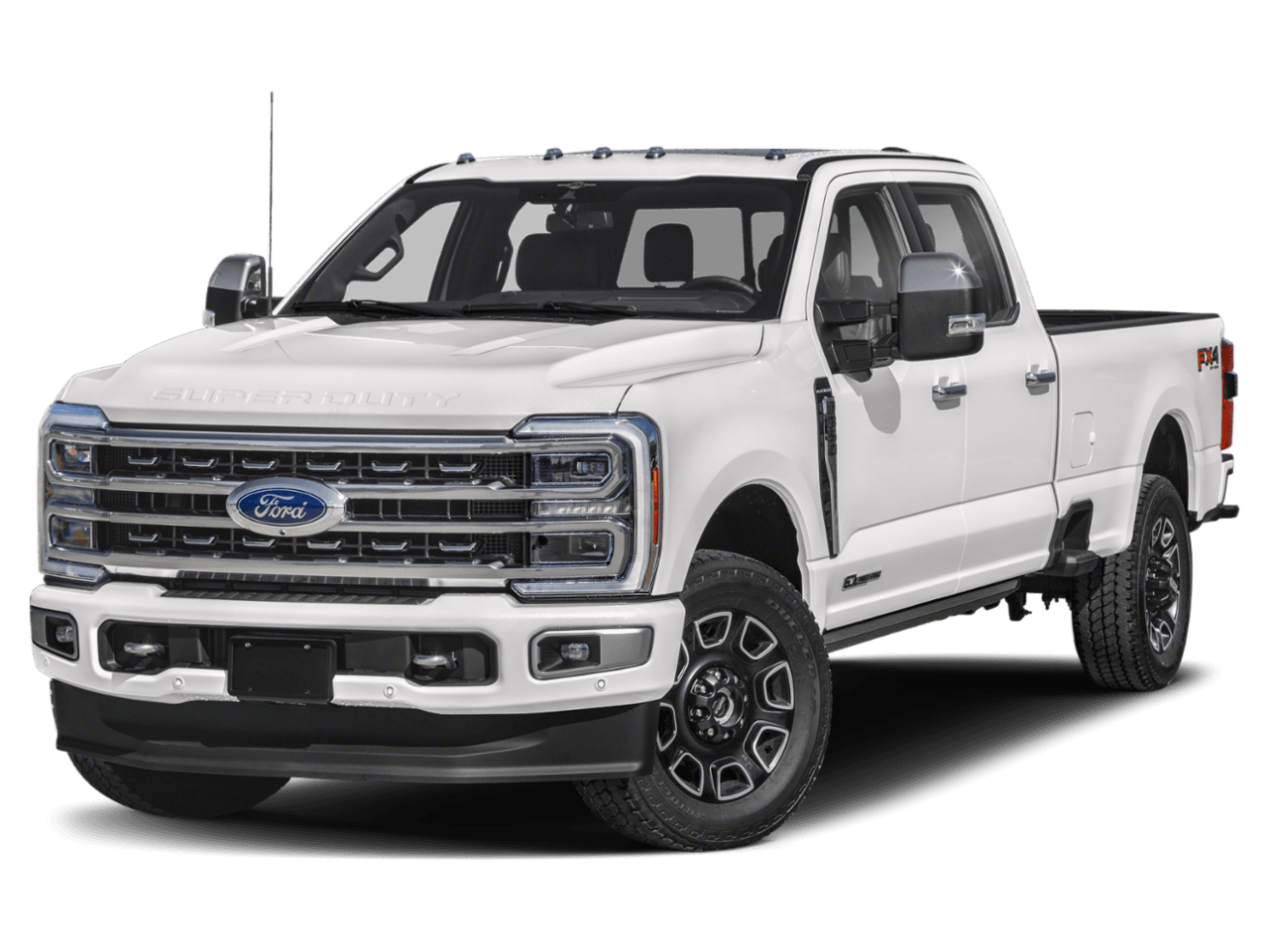 2023 Ford Super Duty F-350 SRW Platinum - Front 3/4, facing to the left