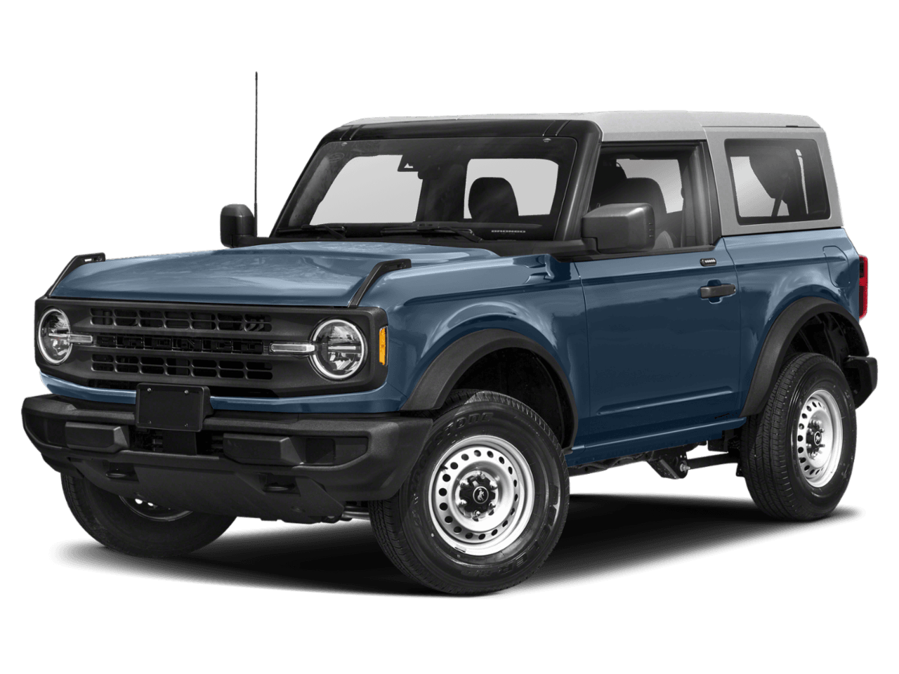 2023 Ford Bronco Base - Front 3/4, facing to the left