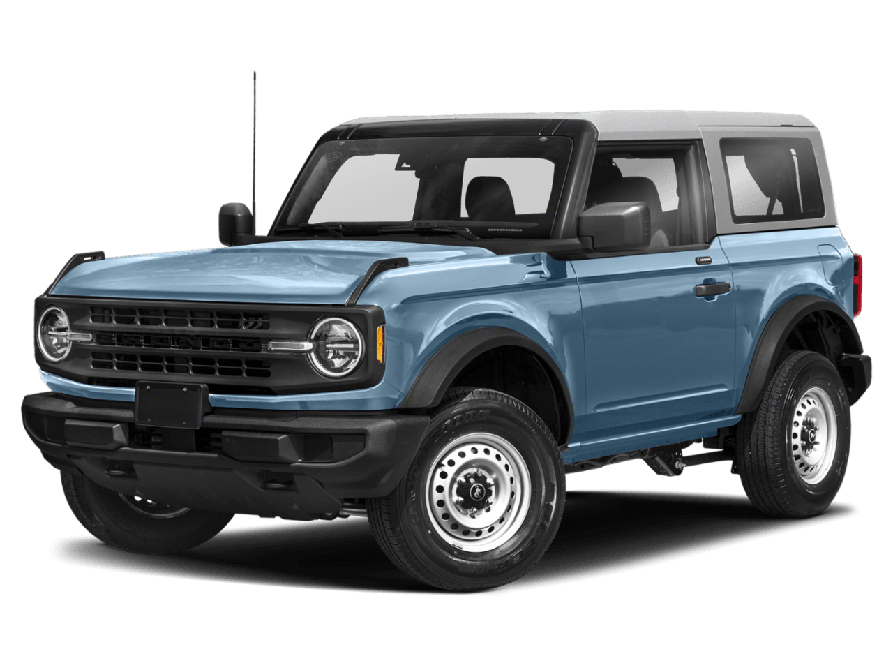 2023 Ford Bronco Base - Front 3/4, facing to the left