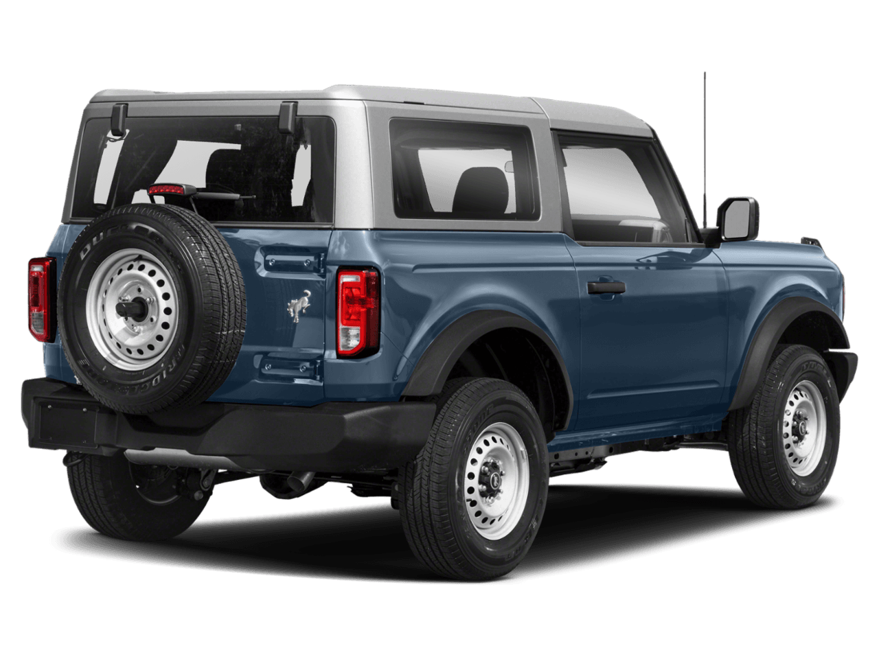 2023 Ford Bronco Base - Rear 3/4, facing to the right