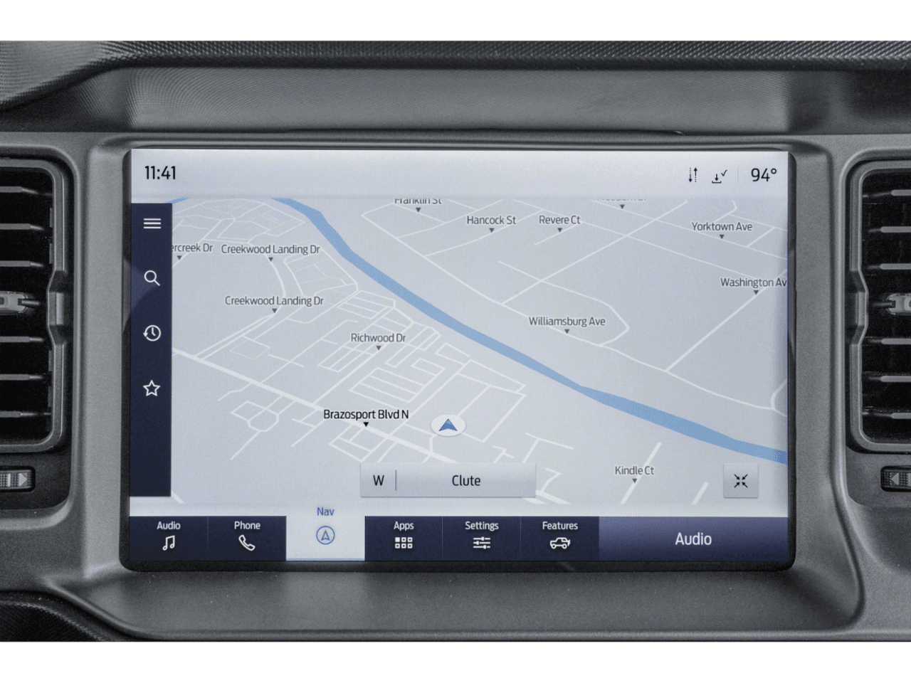 2023 Ford Bronco Outer Banks - Interior Navigation System