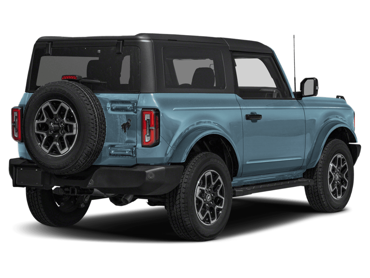 2023 Ford Bronco Outer - Rear 3/4, facing to the right