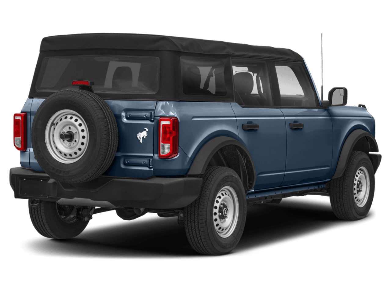 2023 Ford Bronco Base - Rear 3/4, facing to the right