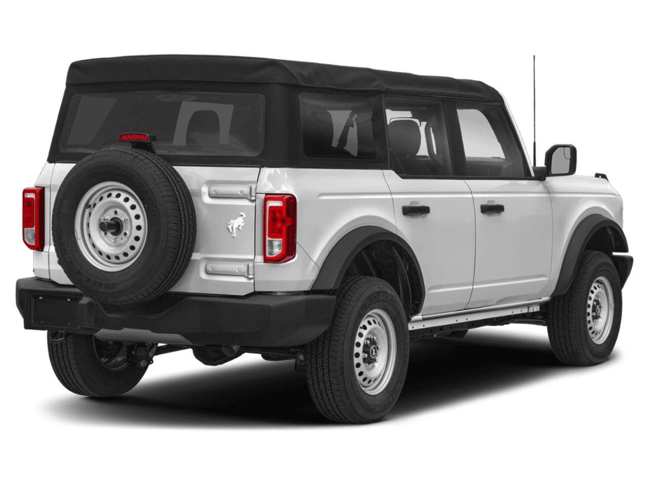 2023 Ford Bronco Base - Rear 3/4, facing to the right