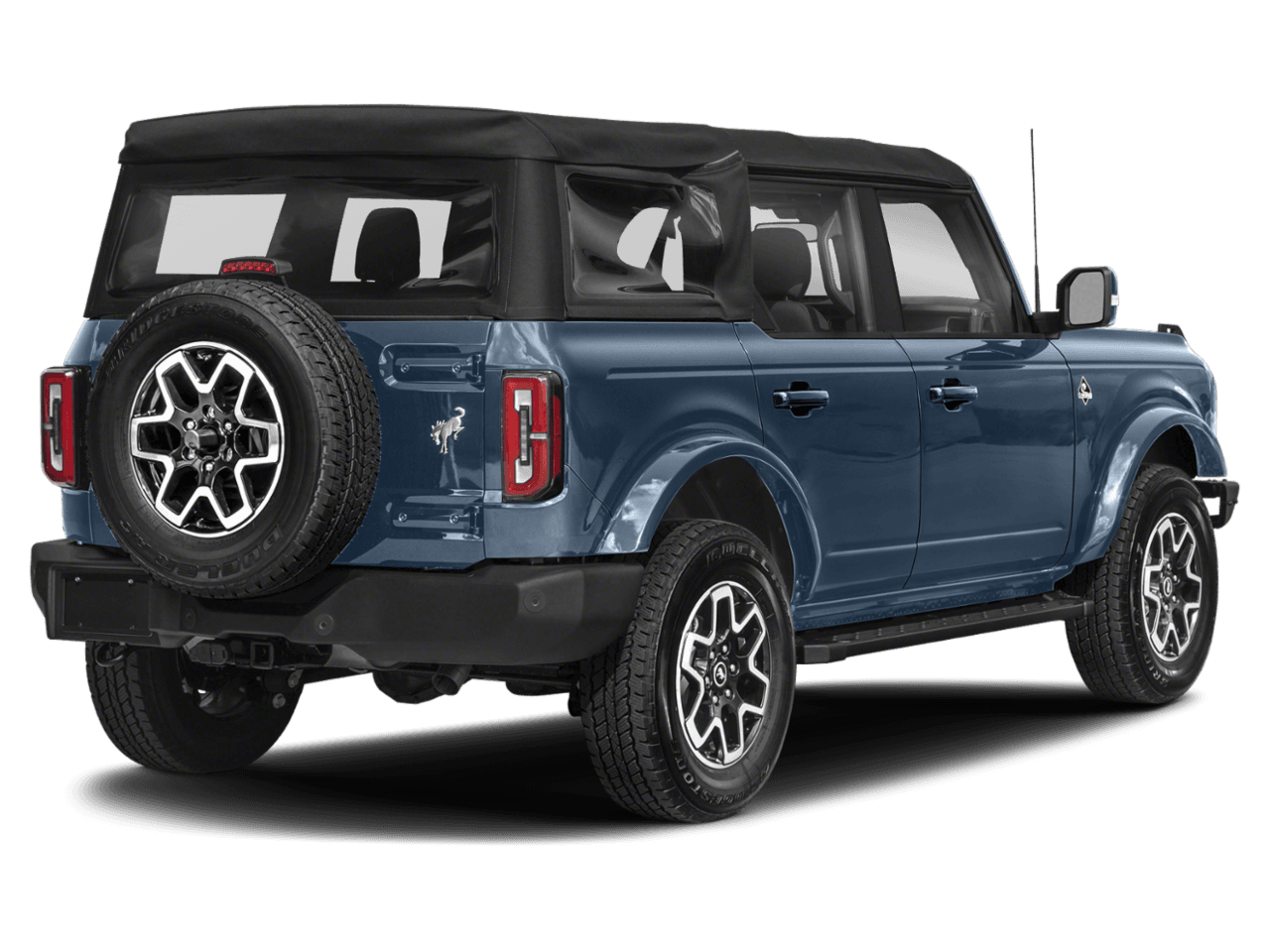 2023 Ford Bronco Outer - Rear 3/4, facing to the right
