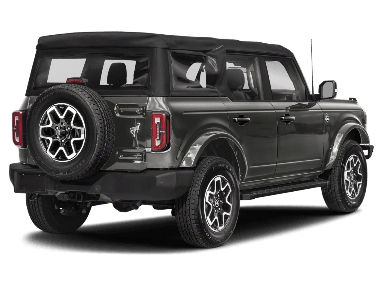 2023 Ford Bronco Outer - Rear 3/4, facing to the right