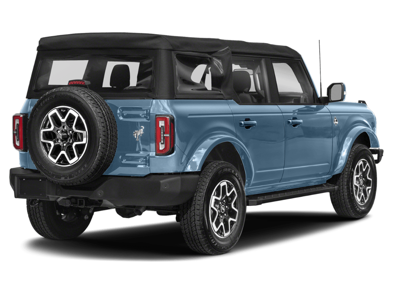 2023 Ford Bronco Outer - Rear 3/4, facing to the right