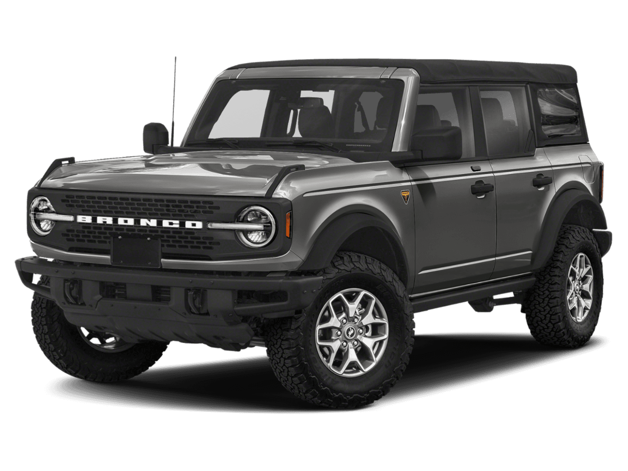 2023 Ford Bronco Badlands - Front 3/4, facing to the left