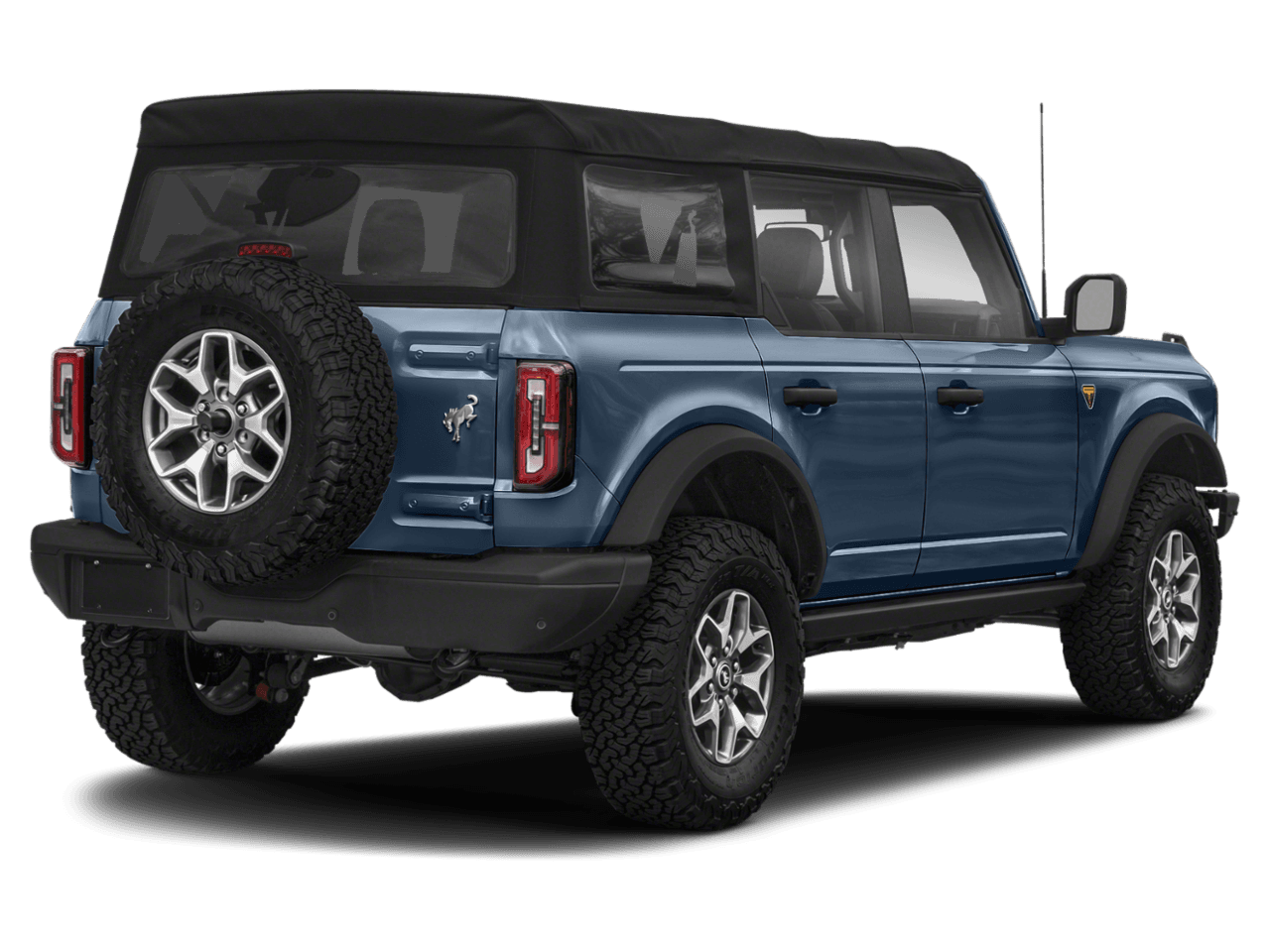 2023 Ford Bronco Badlands - Rear 3/4, facing to the right