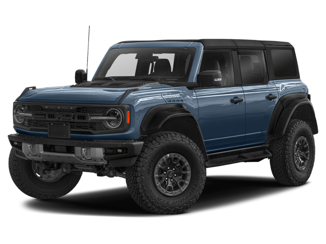 2023 Ford Bronco Raptor - Front 3/4, facing to the left