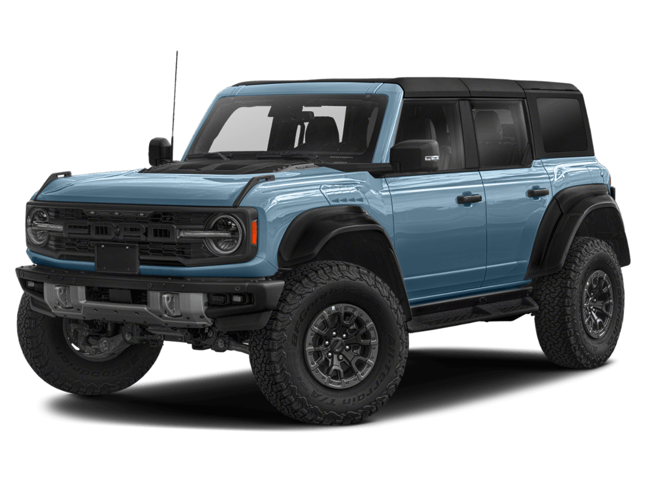 2023 Ford Bronco Raptor - Front 3/4, facing to the left