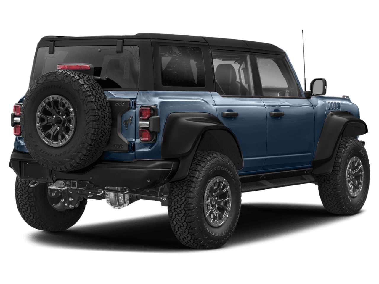 2023 Ford Bronco Raptor - Rear 3/4, facing to the right