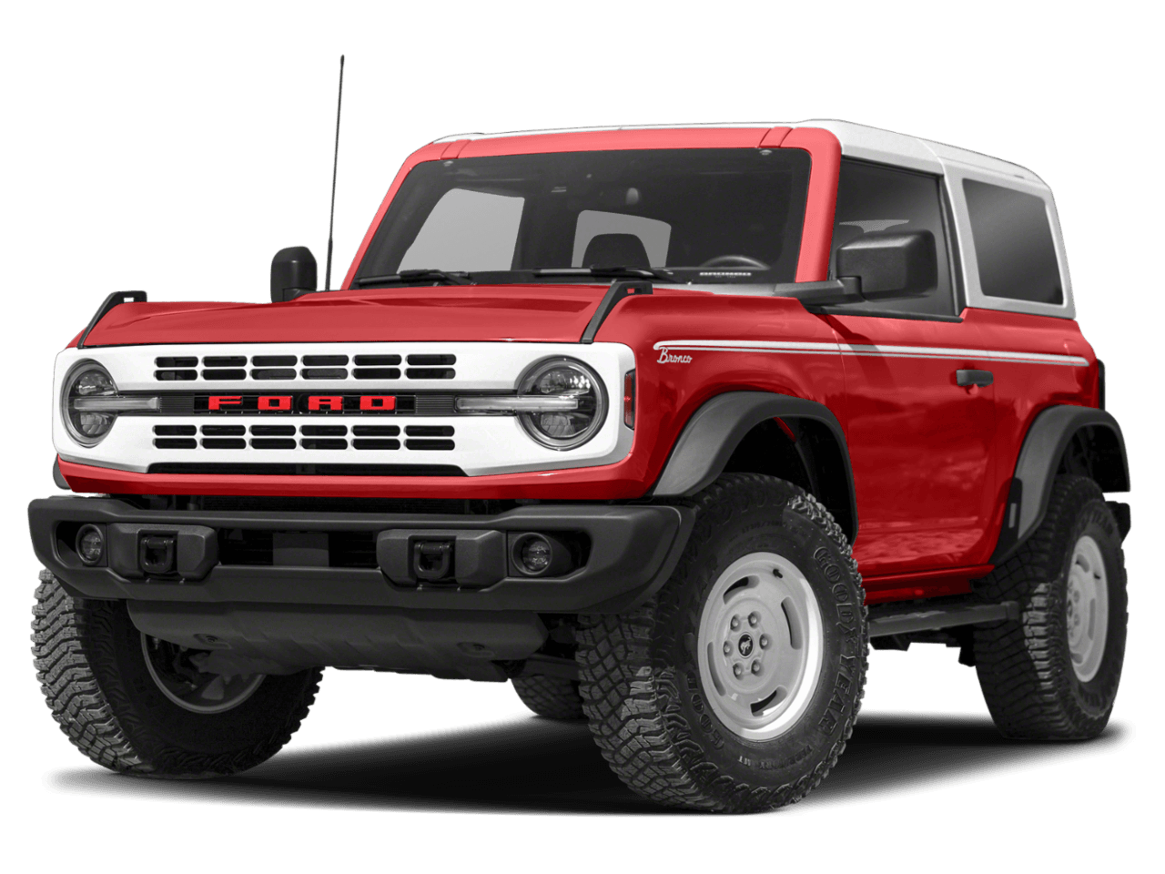 2023 Ford Bronco Heritage Edition - Front 3/4, facing to the left