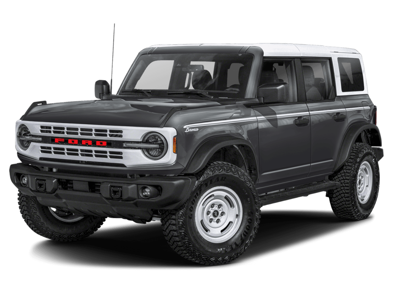 2023 Ford Bronco Heritage Edition - Front 3/4, facing to the left