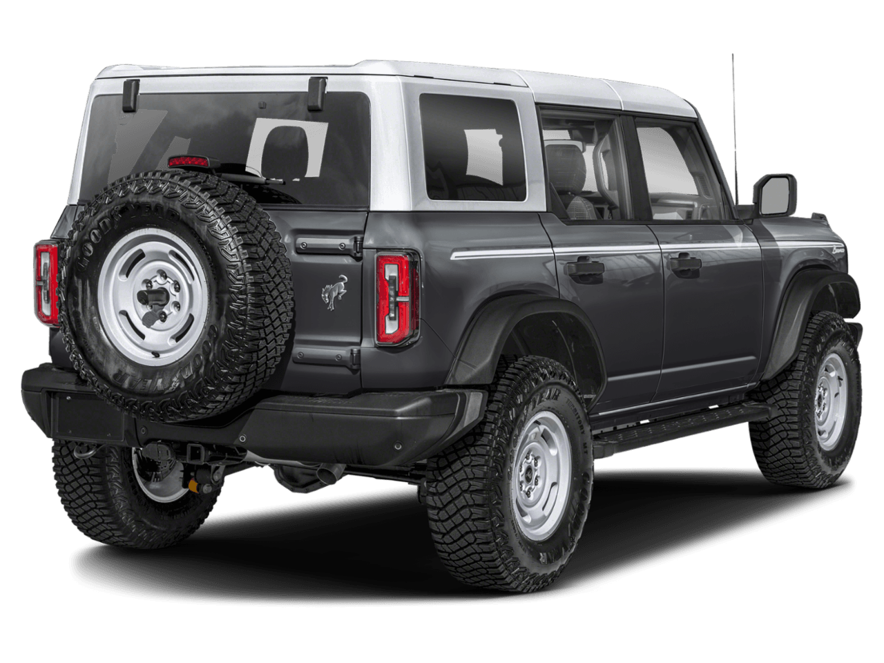 2023 Ford Bronco Heritage Edition - Rear 3/4, facing to the right