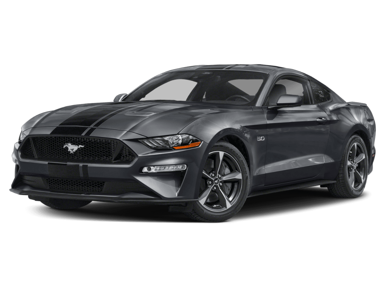 2023 Ford Mustang GT - Front 3/4, facing to the left