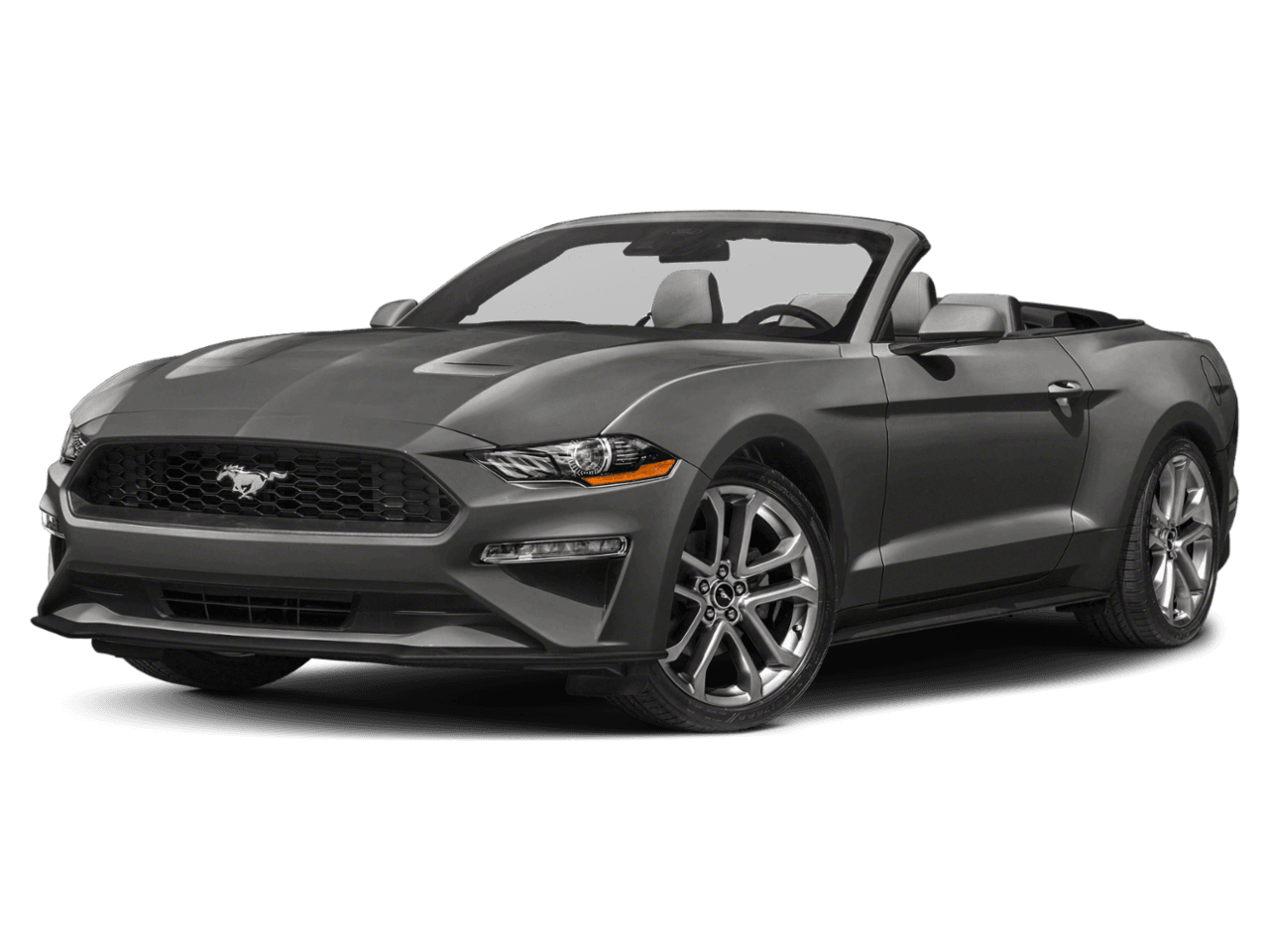 2023 Ford Mustang EcoBoost - Front 3/4, facing to the left