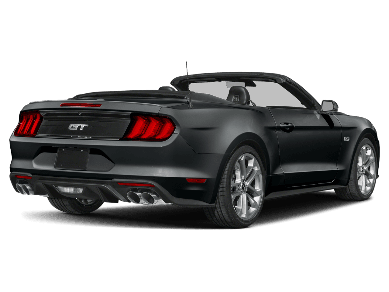 2023 Ford Mustang GT - Rear 3/4, facing to the right