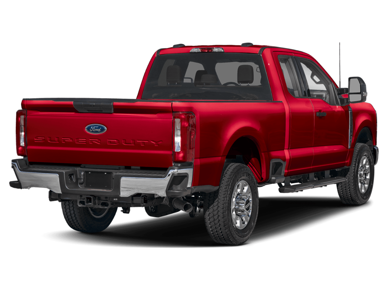 2023 Ford Super Duty F-250 SRW XLT - Rear 3/4, facing to the right