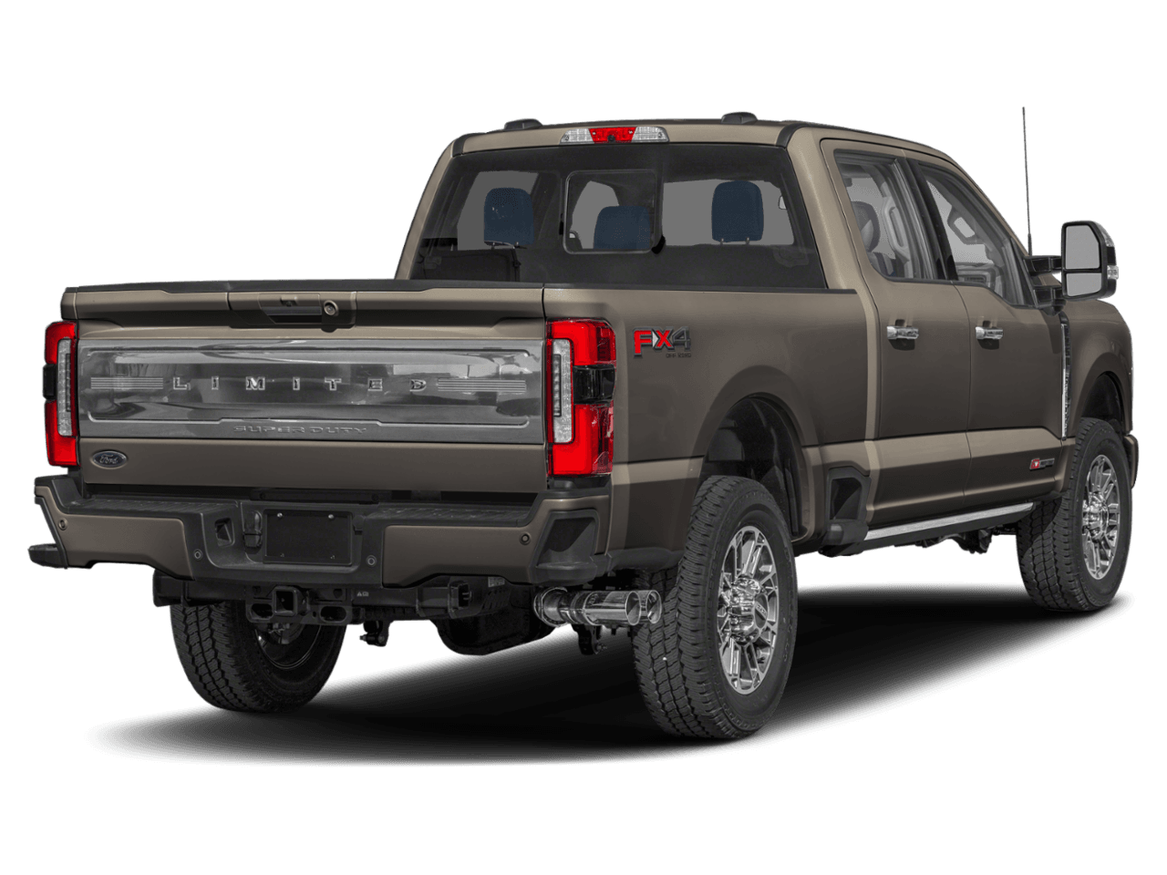 2023 Ford Super Duty F-250 SRW Limited - Rear 3/4, facing to the right