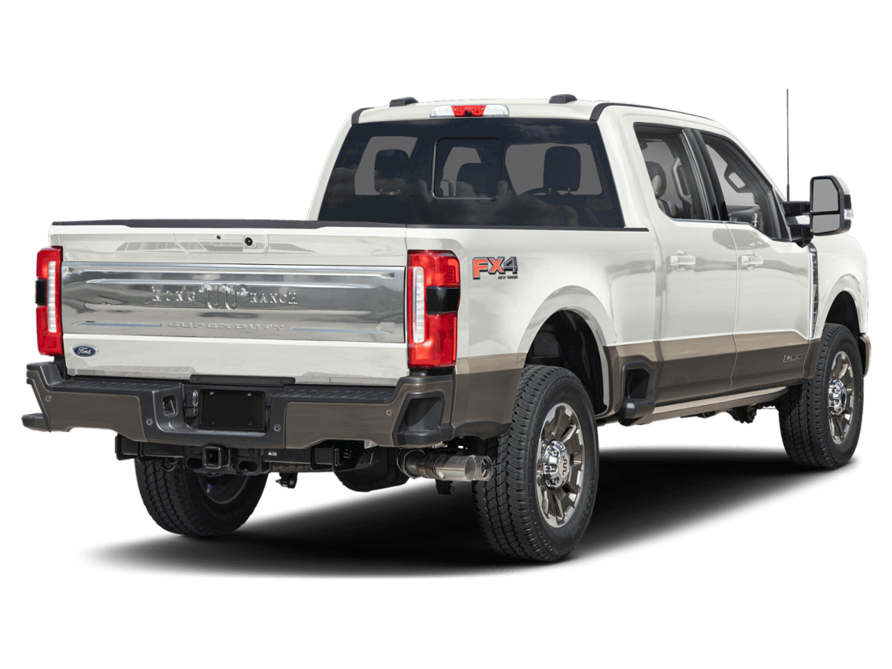 2023 Ford Super Duty F-250 SRW King - Rear 3/4, facing to the right