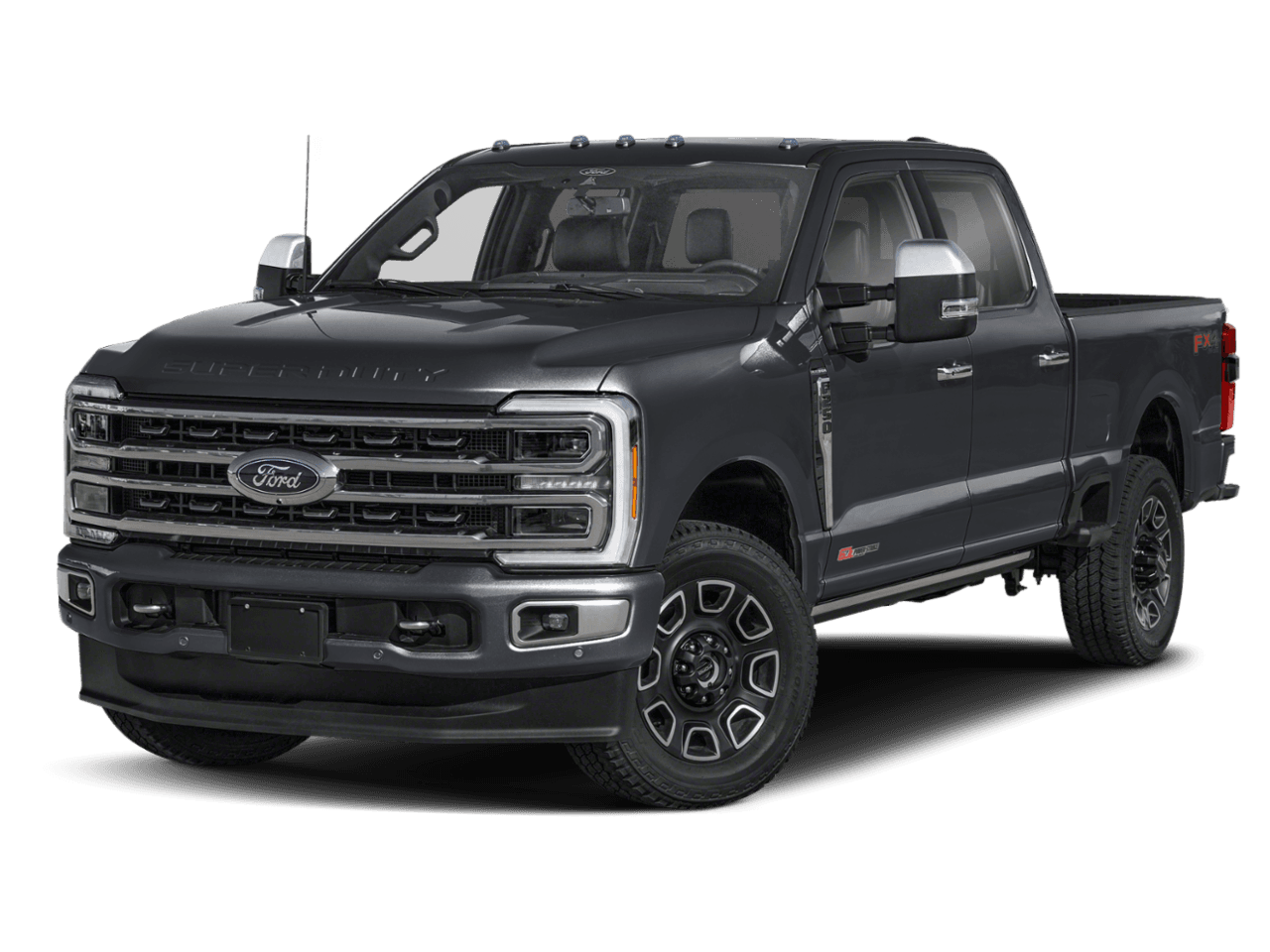 2023 Ford Super Duty F-250 SRW Platinum - Front 3/4, facing to the left
