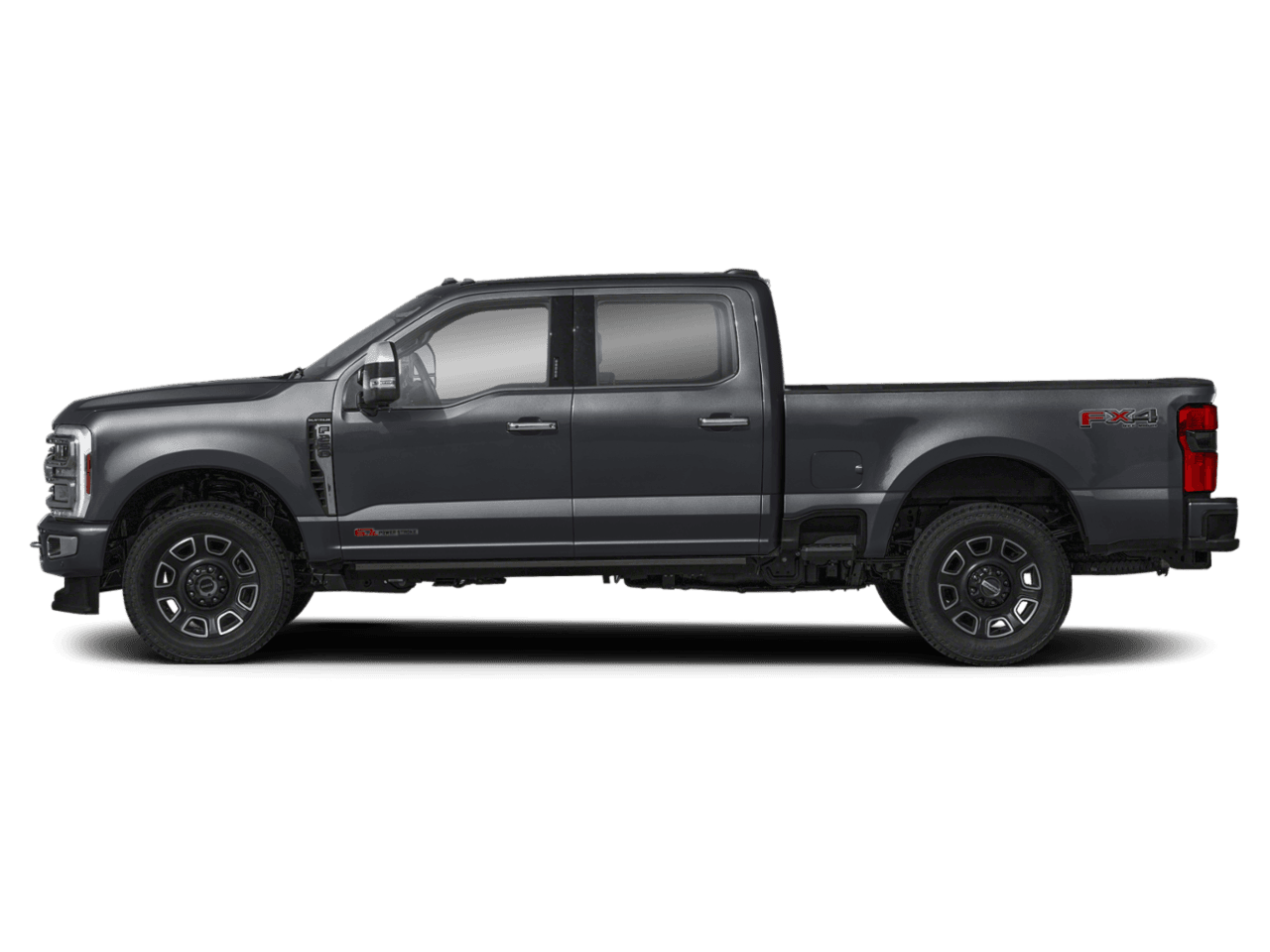 2023 Ford Super Duty F-250 SRW Platinum - Profile, facing to the left