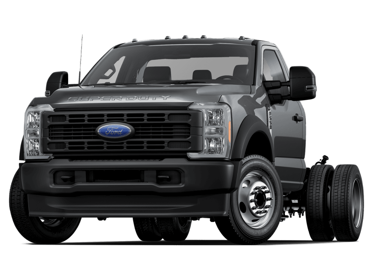 2023 Ford Super Duty F-550 DRW XLT - Front 3/4, facing to the left