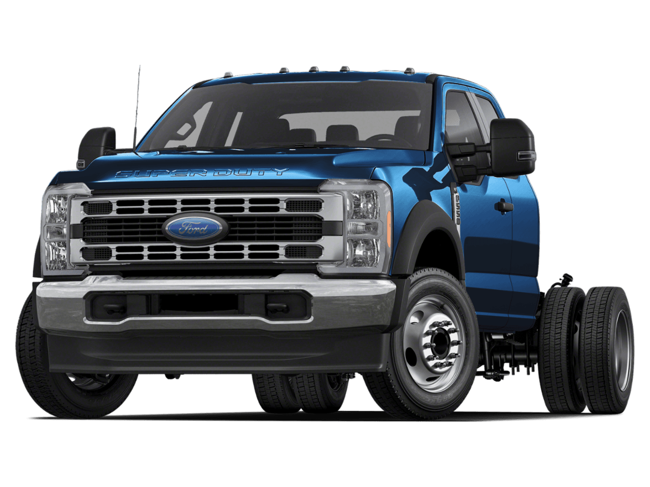 2023 Ford Super Duty F-550 DRW XLT - Front 3/4, facing to the left