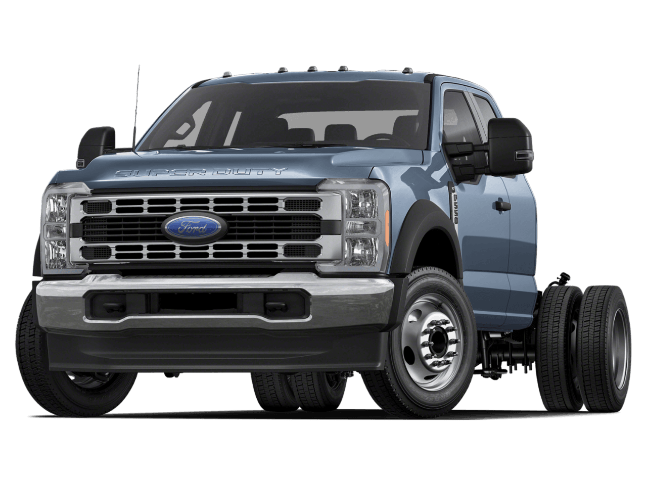 2023 Ford Super Duty F-550 DRW LARIAT - Front 3/4, facing to the left