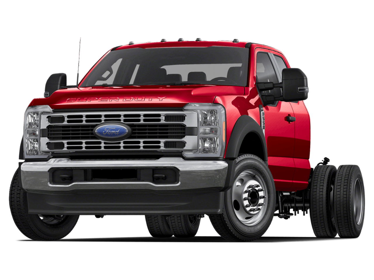 2023 Ford Super Duty F-550 DRW LARIAT - Front 3/4, facing to the left