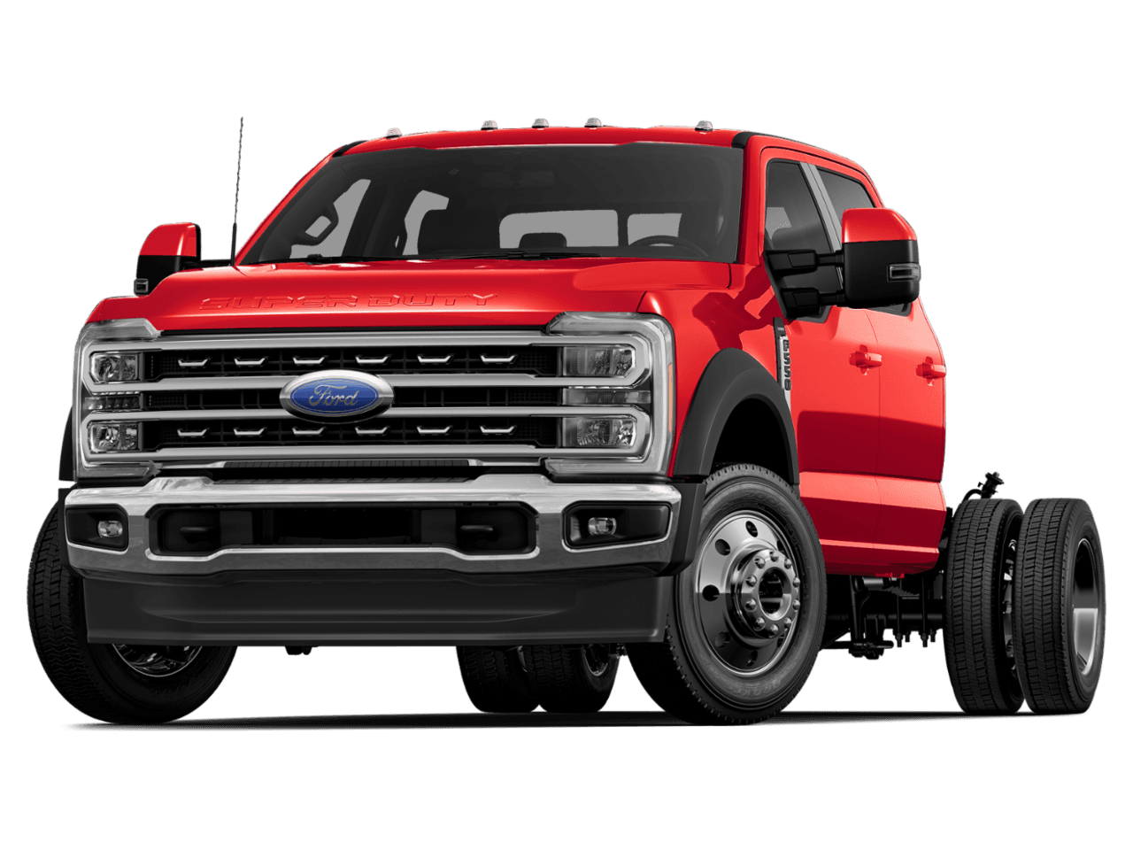 2023 Ford Super Duty F-550 DRW XLT - Front 3/4, facing to the left