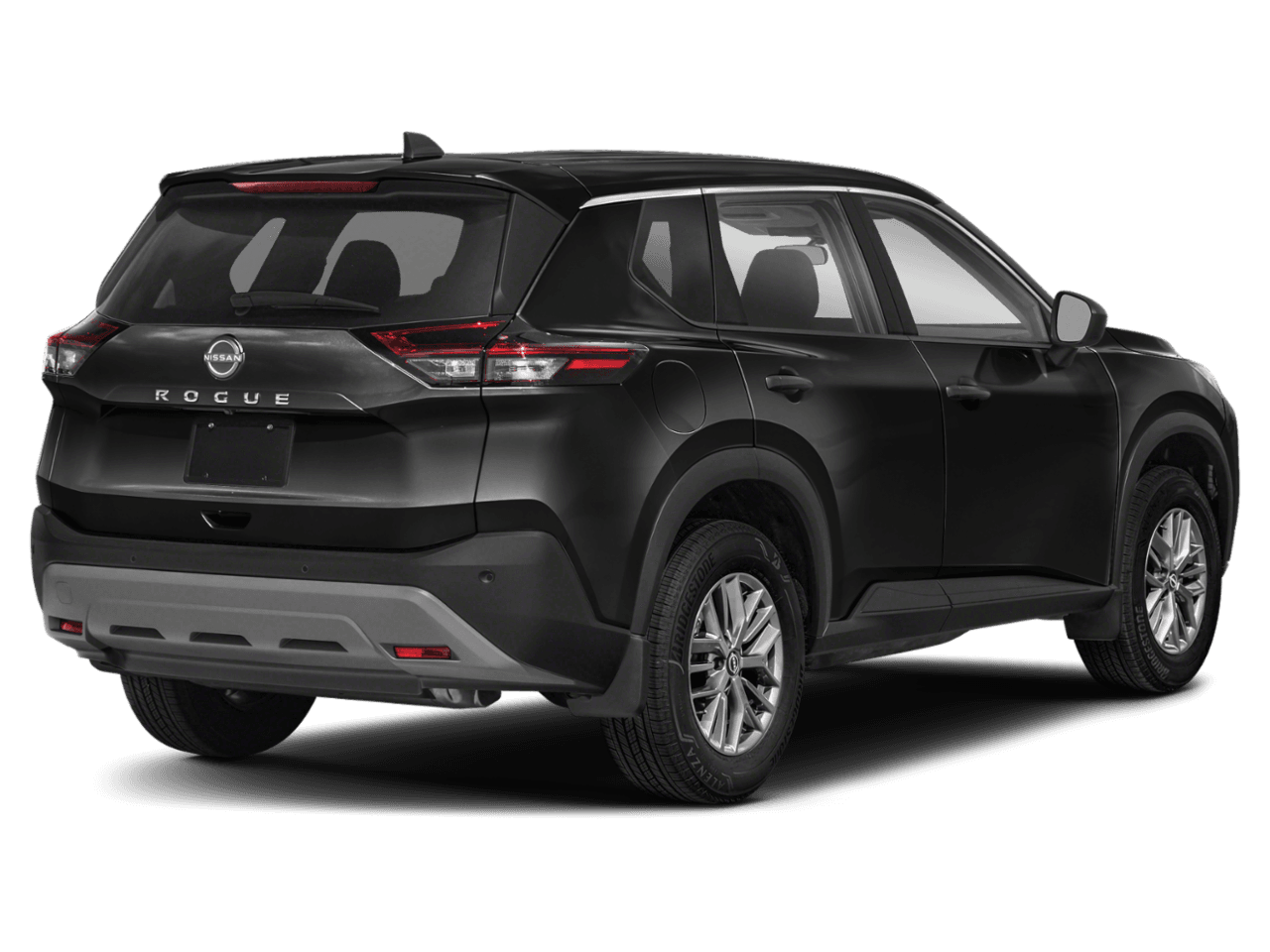 2023 Nissan Rogue FWD - Rear 3/4, facing to the right