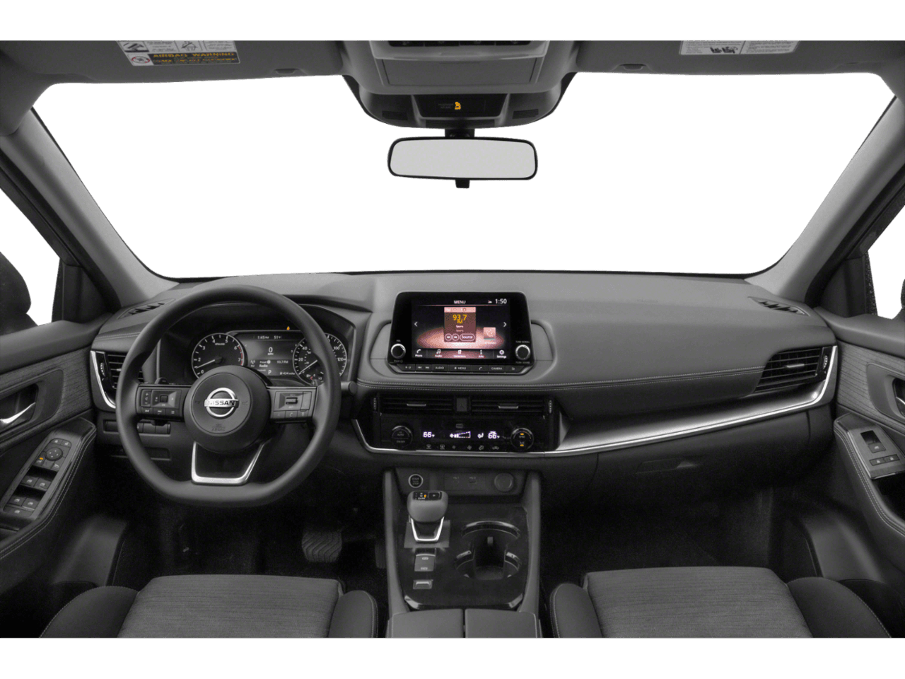 2023 Nissan Rogue FWD - Interior Full Dash Basic
