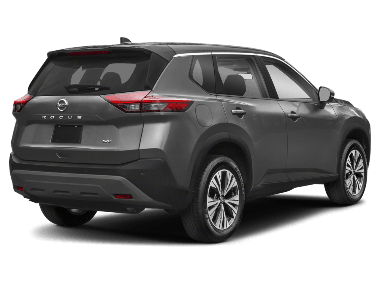 2023 Nissan Rogue FWD - Rear 3/4, facing to the right