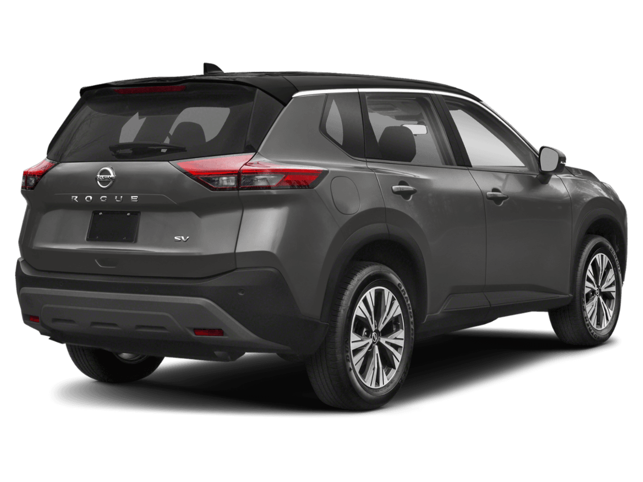 2023 Nissan Rogue FWD - Rear 3/4, facing to the right