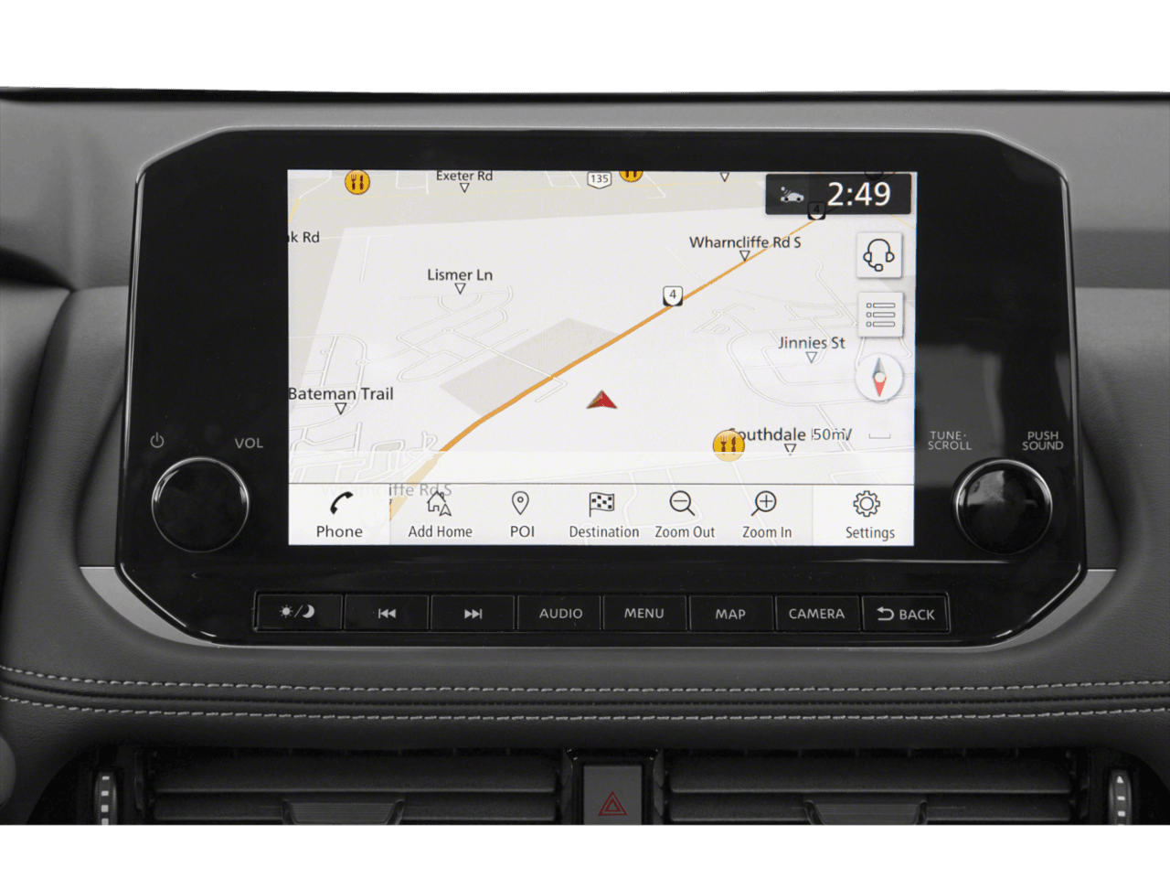 2023 Nissan Rogue FWD - Interior Navigation System