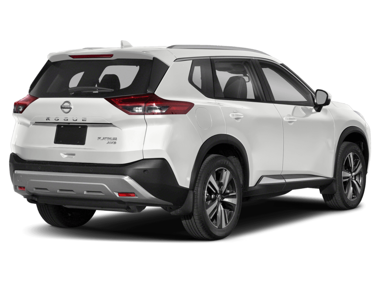 2023 Nissan Rogue FWD - Rear 3/4, facing to the right
