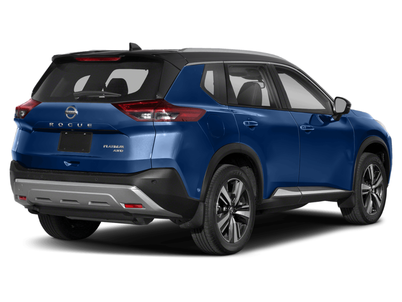 2023 Nissan Rogue FWD - Rear 3/4, facing to the right