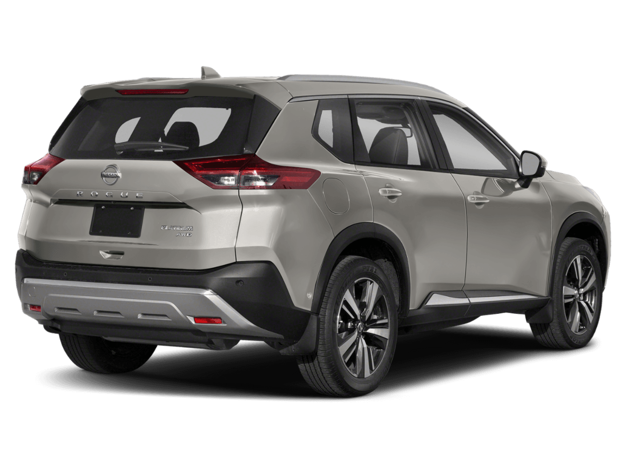 2023 Nissan Rogue FWD - Rear 3/4, facing to the right