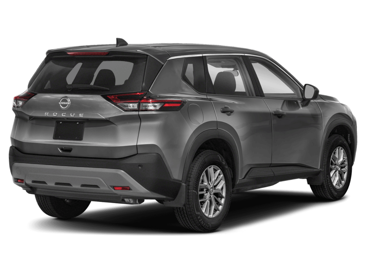 2023 Nissan Rogue AWD - Rear 3/4, facing to the right