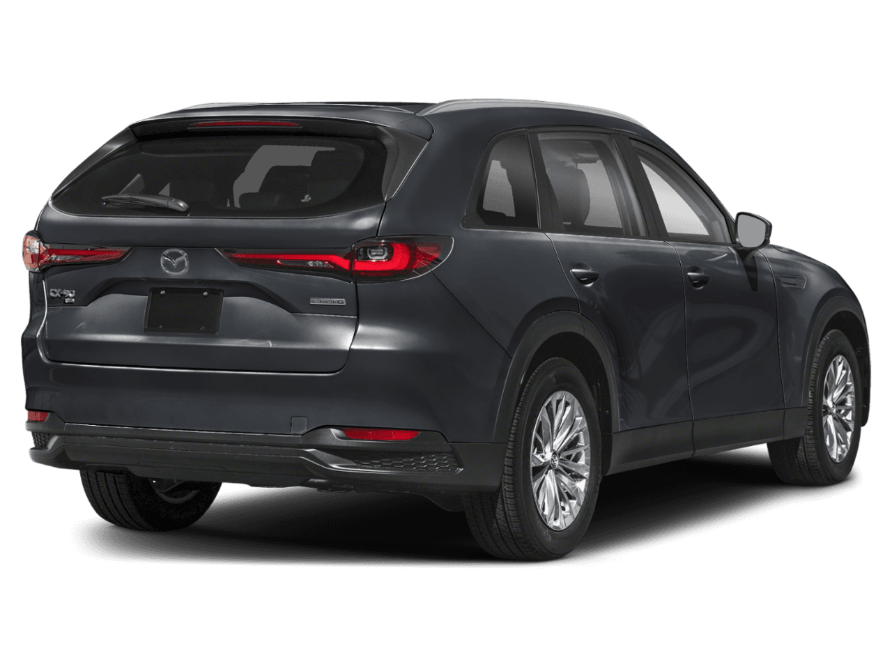 2024 Mazda CX-90 3.3 - Rear 3/4, facing to the right