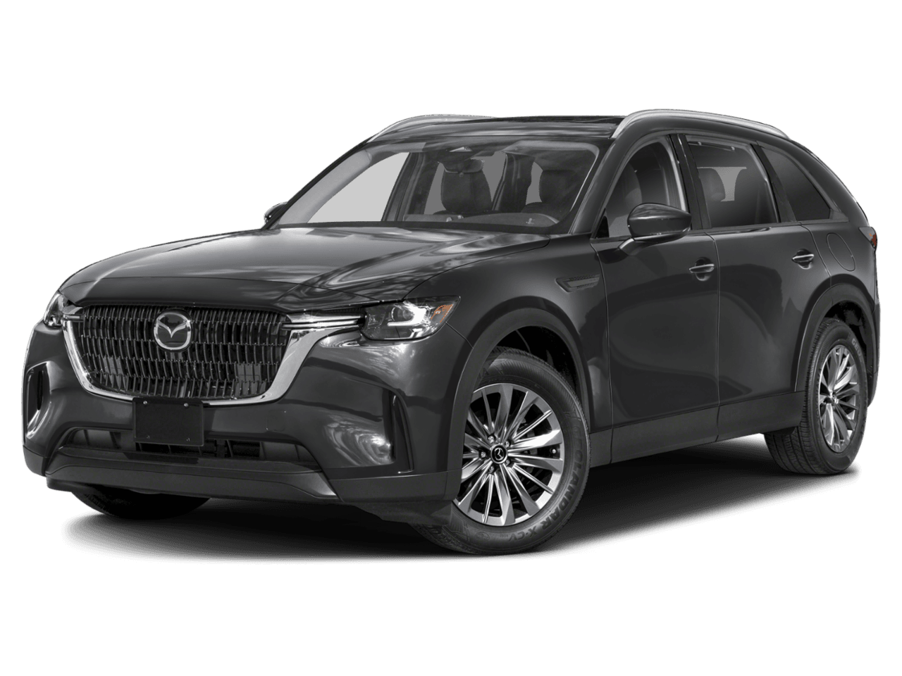 2024 Mazda CX-90 3.3 Turbo Preferred - Front 3/4, facing to the left